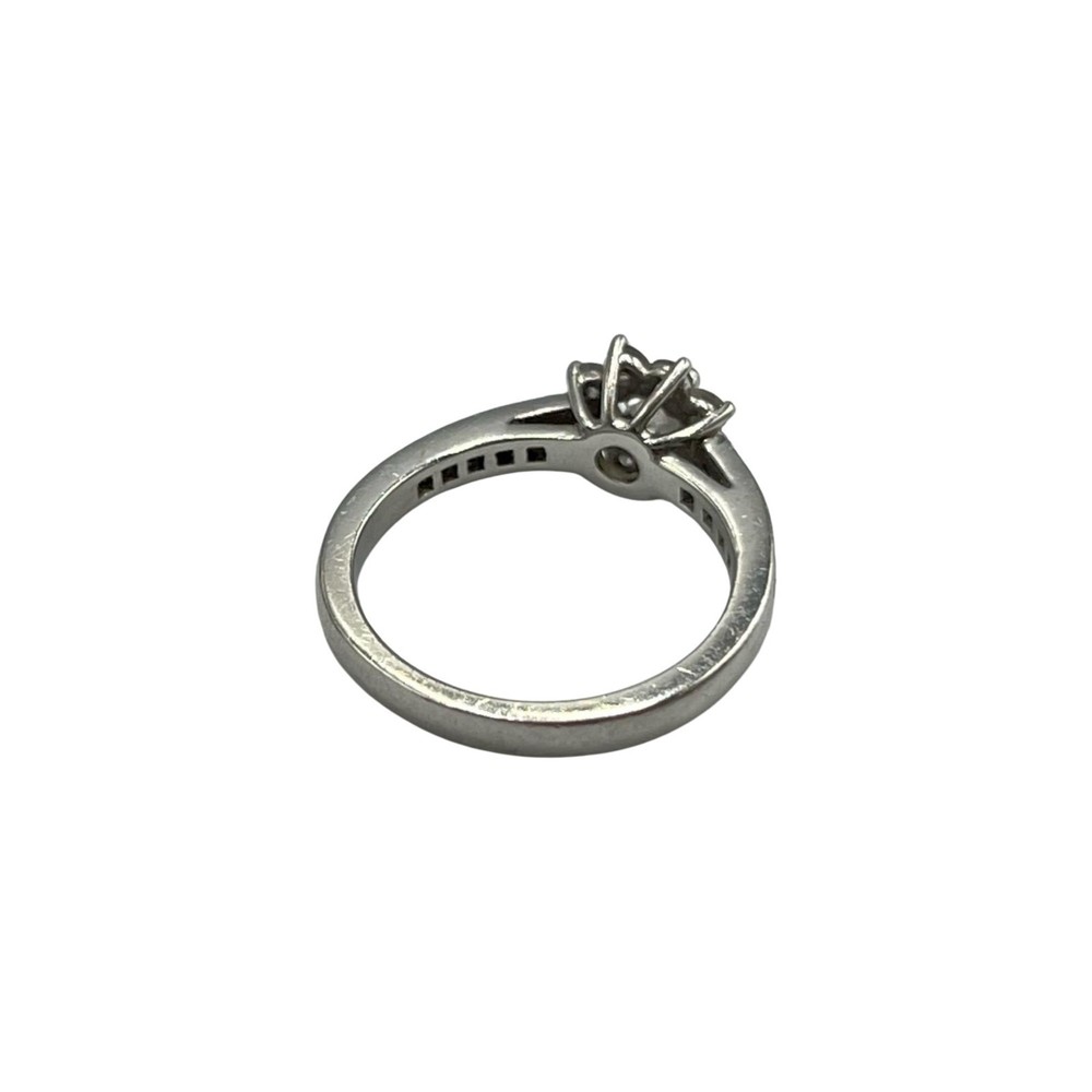 Tiffany & Co. Flora Ring, Pt950 Platinum/Diamond, Silver, Women's - Picture 2 of 7
